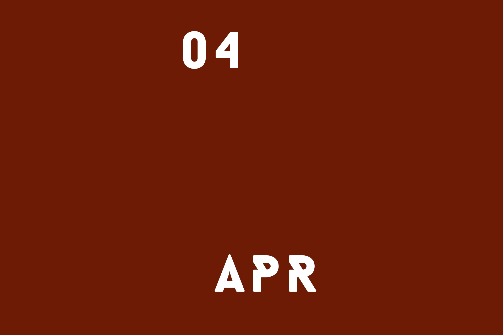 April