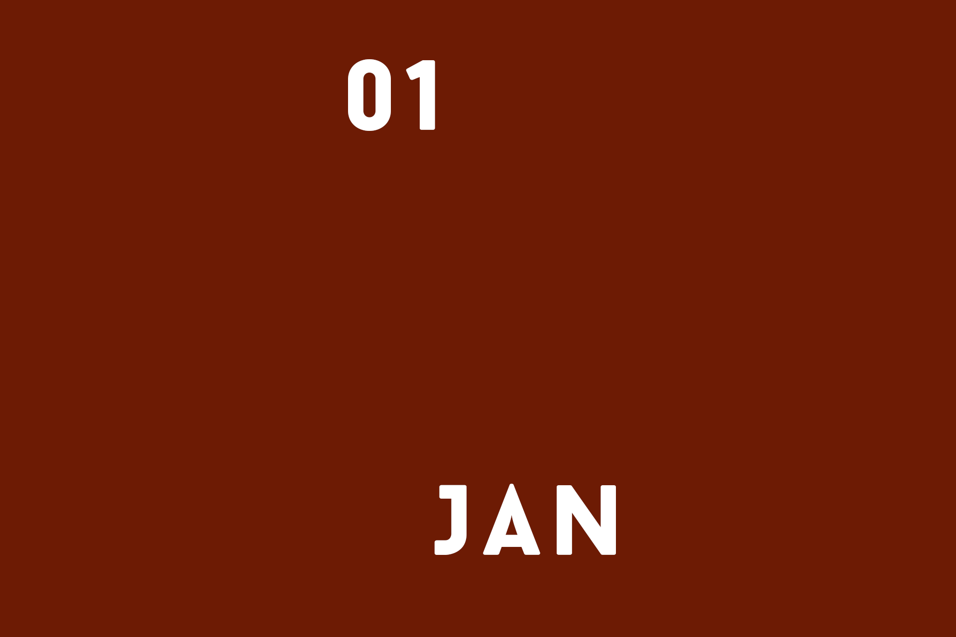 January