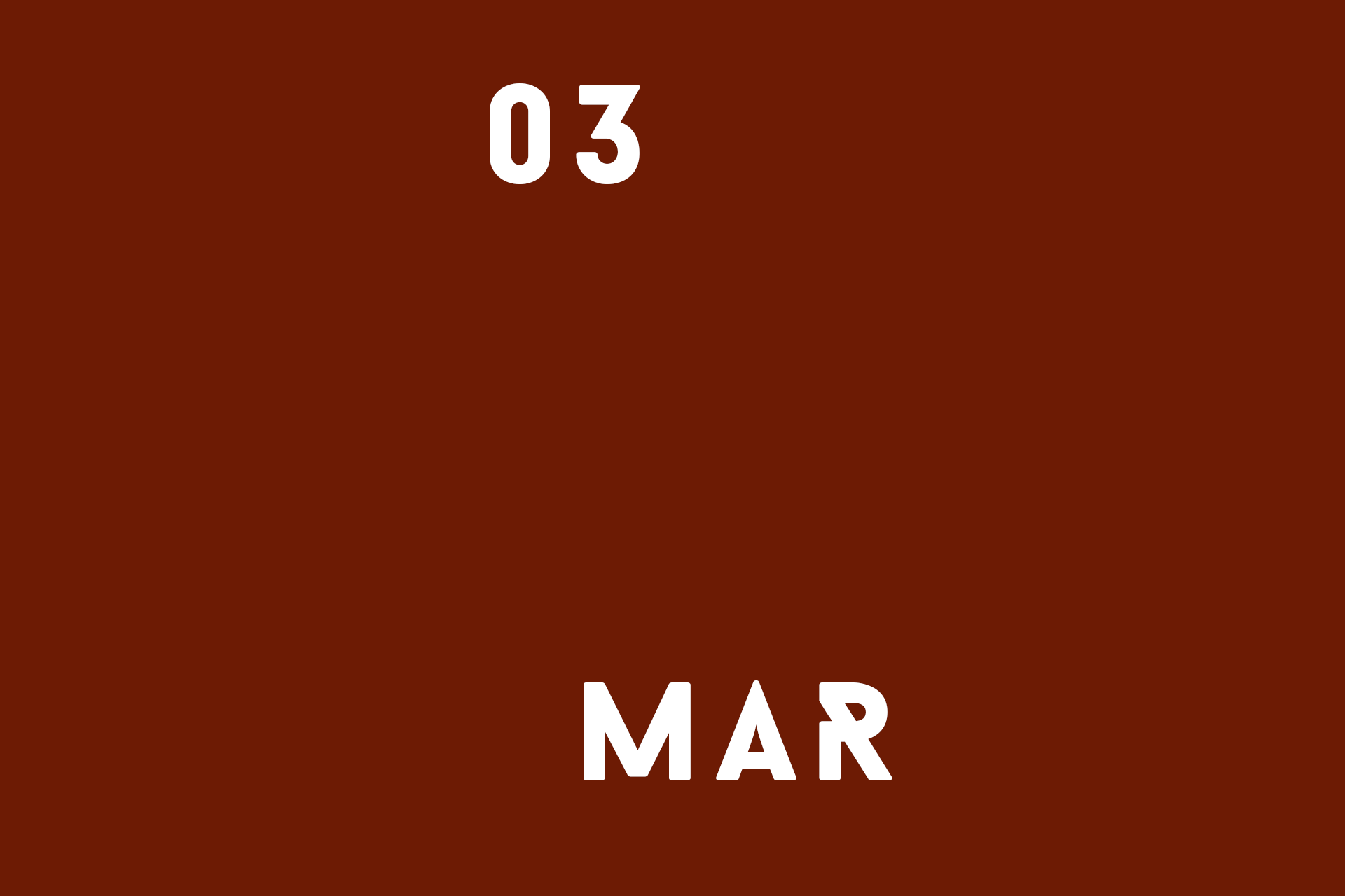 March